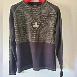 NBA BOSTON CELTICS long sleeve waffle shirt men's medium